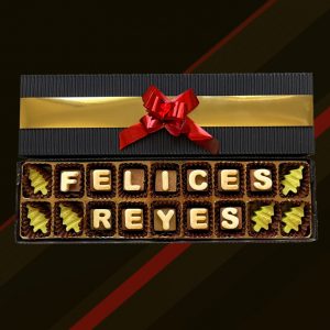 Frase en chocolate Los Reyes