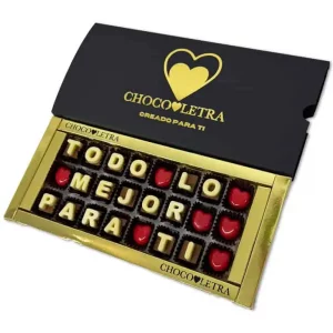 Caja chocolate personalizada